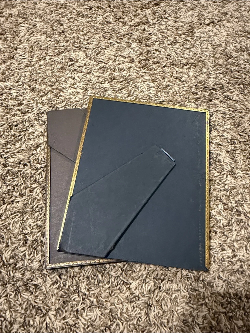 ANTIQUE 8x10 Gold Decorative Picture Frame - Set of 2